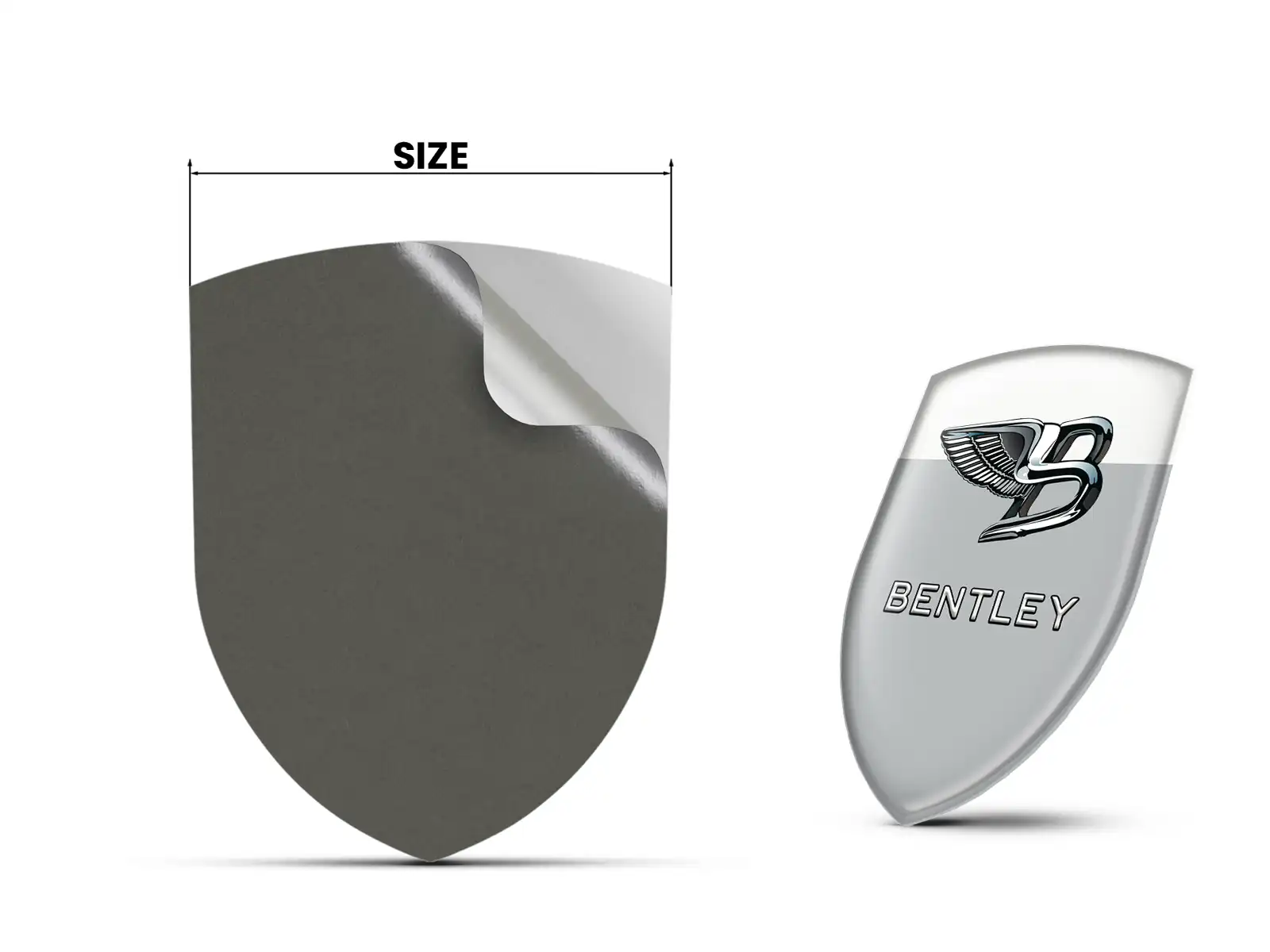 Bentley Adesivi Auto Divertenti Moderni Max Pro Chic Edizione